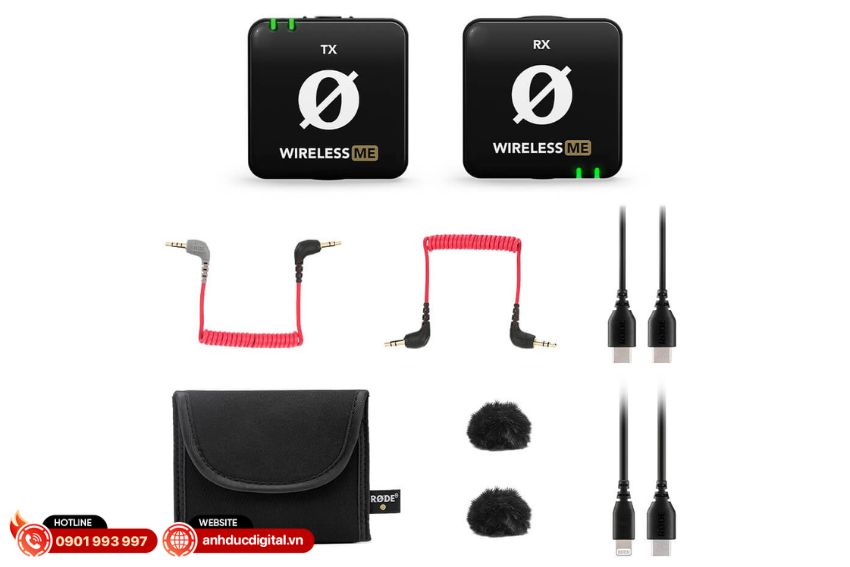 Bên trong Microphone Rode Wireless Me Base