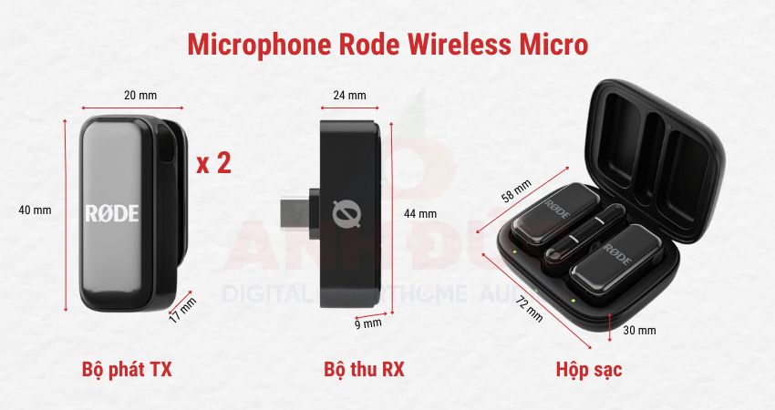 Microphone Rode Wireless Micro 102