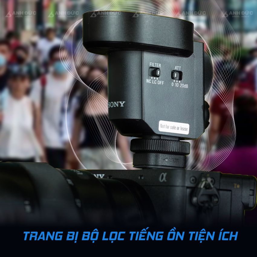 Sony ECM-M1 - Bộ lọc tiếng ồn