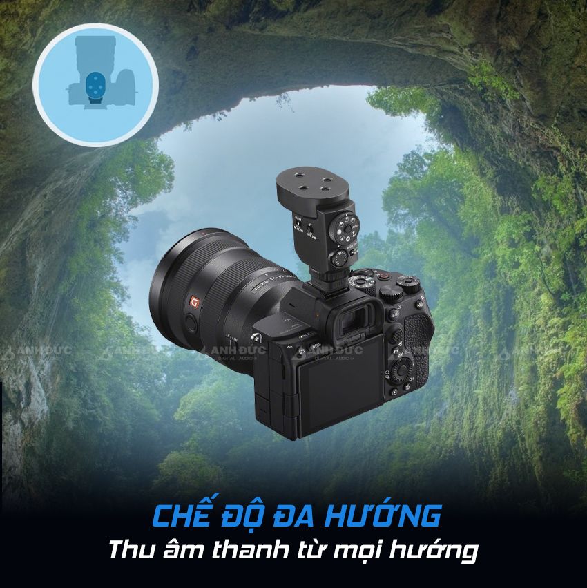 Sony ECM-M1 - Chế độ đa hướng
