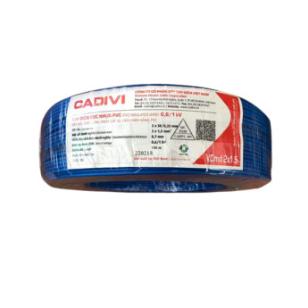 40m Dây nguồn Cadivi 2x1.5mm