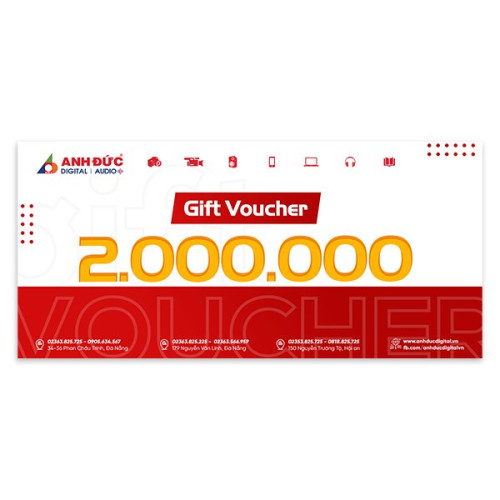 Voucher mua dàn karaoke trị giá 2.000.000đ
