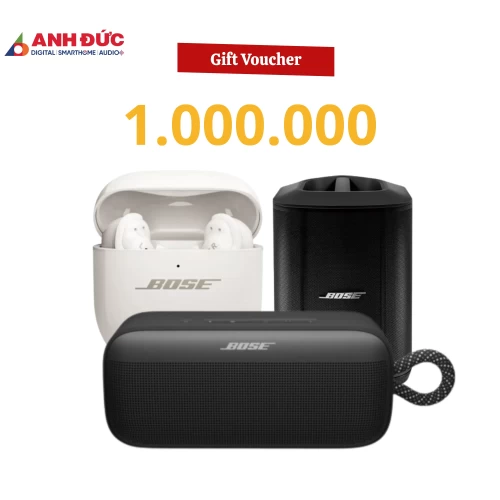 Voucher mua kèm sản phẩm Loa và tai nghe Bose 1.000.000đ