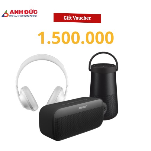 Voucher mua sản phẩm Bose 1.500.000đ