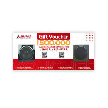 Voucher mua Sub Listensound LS-12A/LS-12SA trị giá