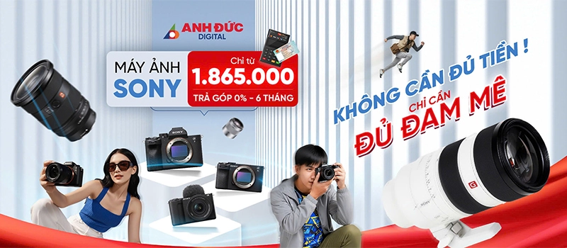 Mua máy ảnh Sony