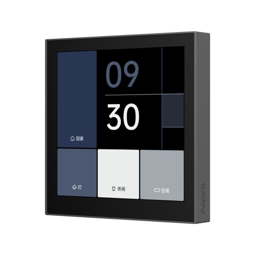 Công tắc tích hợp màn hình Aqara S100 | Black (Quốc tế)