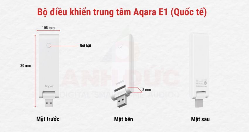 bộ điều khiển trung tâm Aqara E1 quốc tế