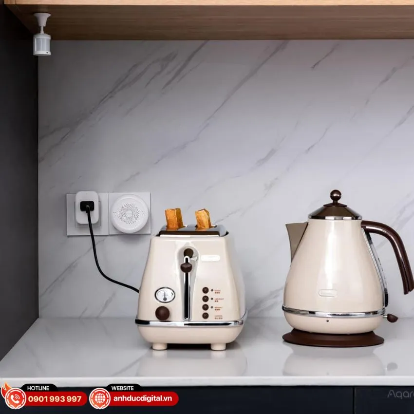 Chip Dual-Core v&agrave; ăng-ten Wifi MIMO tr&ecirc;n Aqara Hub M1S Gen 2 ch&iacute;nh h&atilde;ng