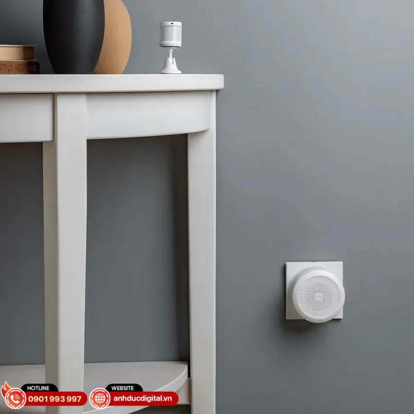 Showroom Anh Đức SmartHome ph&acirc;n phối bộ trung t&acirc;m Aqara Hub M1S quốc tế