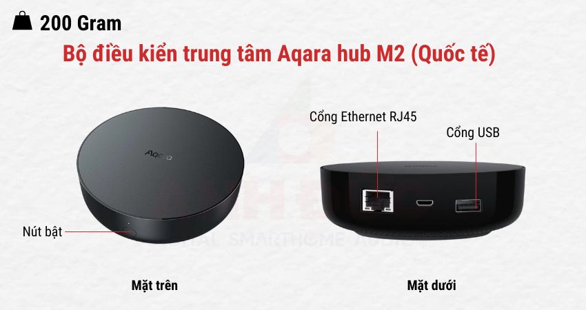 Bộ điều kiển trung tâm Aqara hub M2 Quốc tế