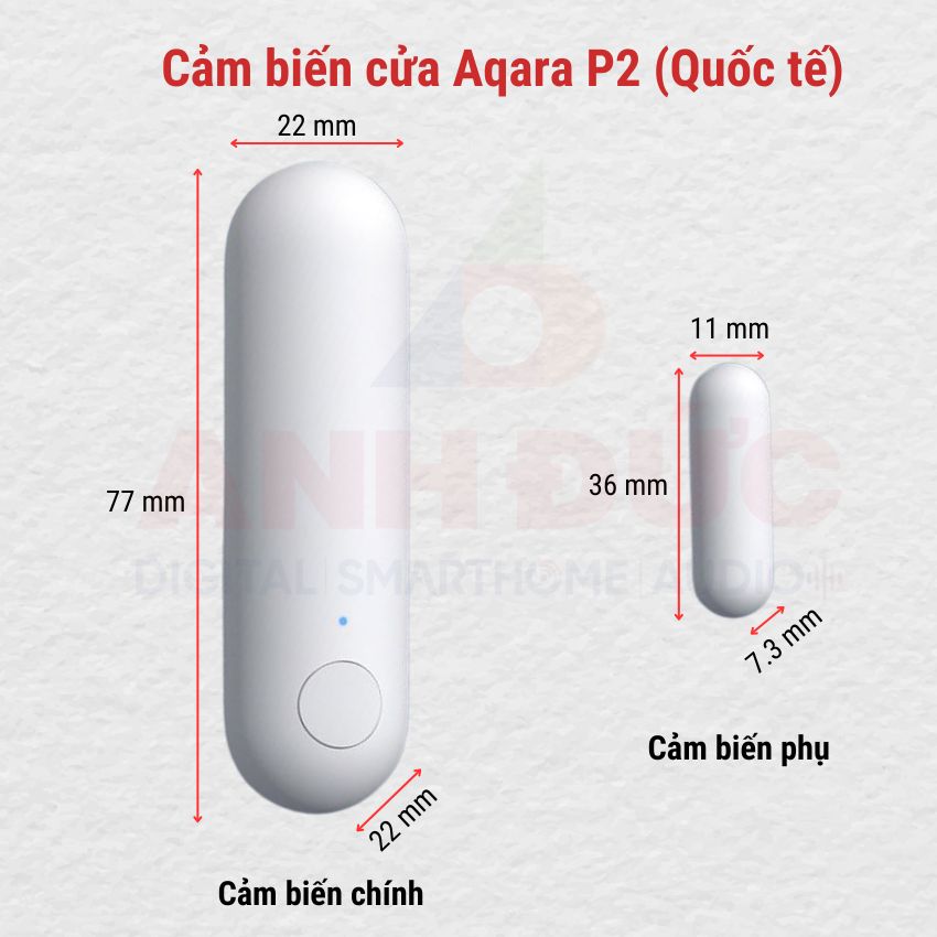 Cảm biến cửa Aqara P2 Quốc tế tổng quan