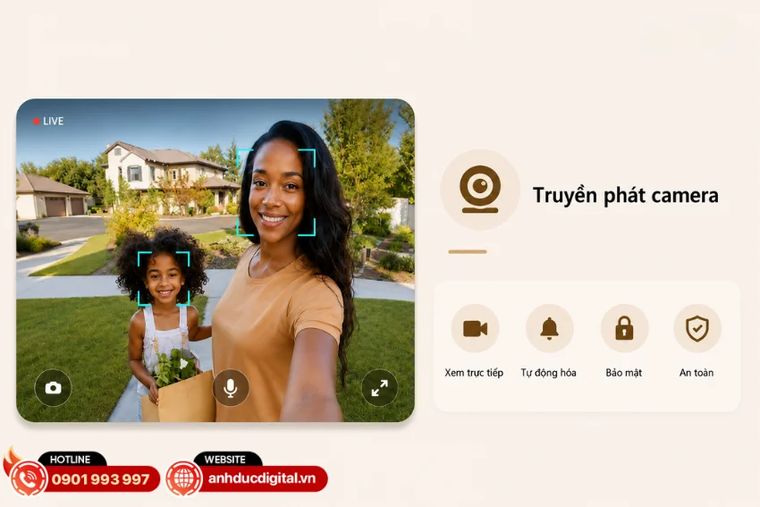 S1 Plus MP-K05D hỗ trợ hiển thị hình ảnh camera trực tiếp ngay trên màn hình