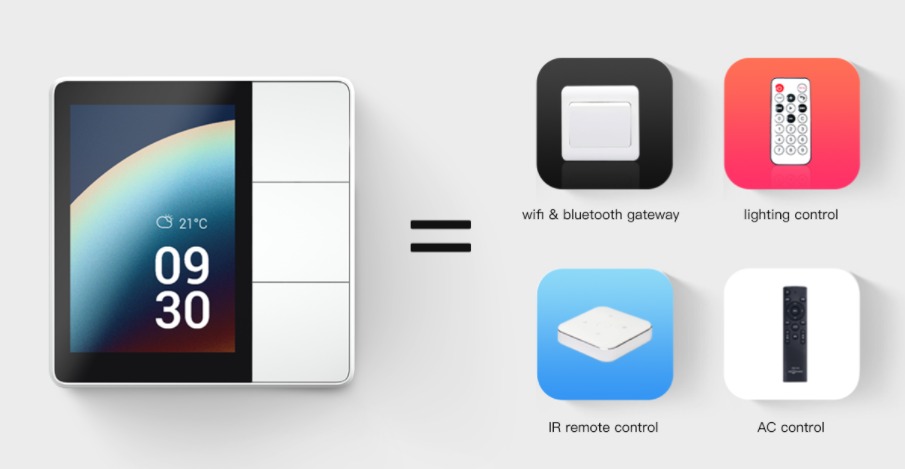 Bảng điều khiển thông minh Orvibo Mixpad Genie V51XW 3