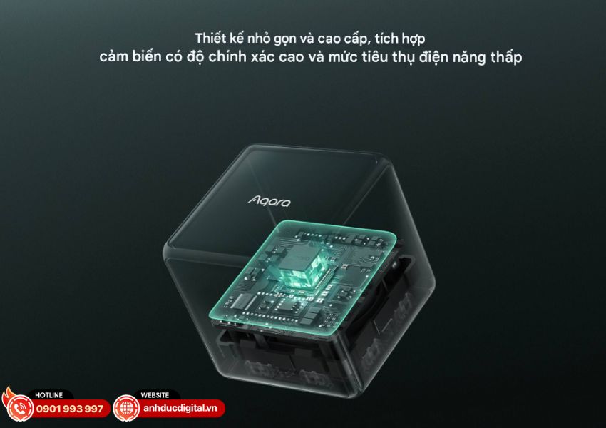 Hộp điều khiển ngữ cảnh Aqara Cube T1 Pro - 10