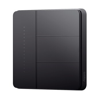 Công tắc thông minh Aqara Z1 Pro 3 nút | Màu đen (Quốc tế)