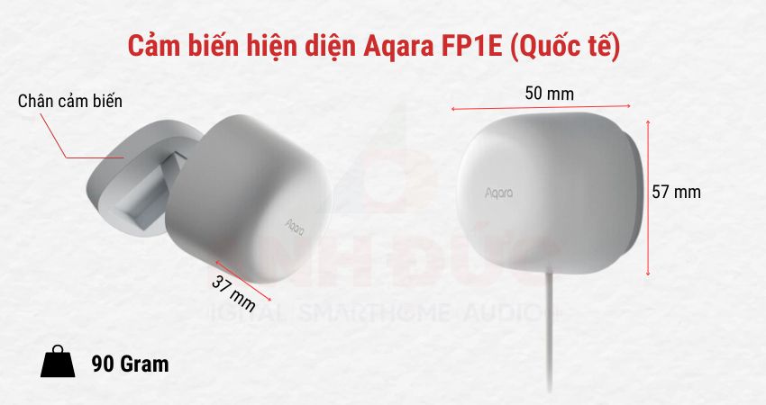 Cảm biến hiện diện Aqara FP1E quốc tế tổng quan-1