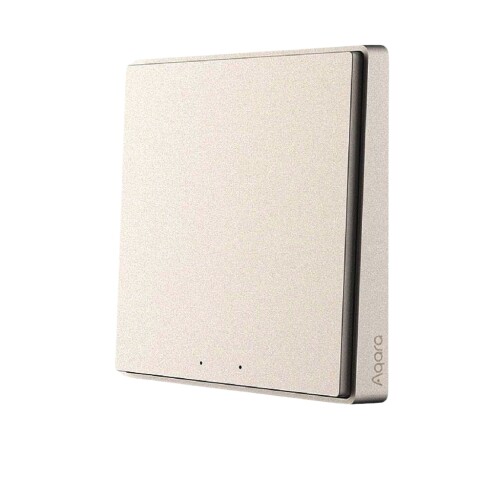 Công tắc thông minh Aqara D1 1 nút | Gold QBKG21LM (Quốc tế)