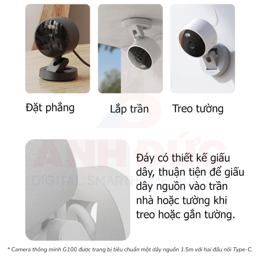 Aqara G100 lưu trữ linh hoạt