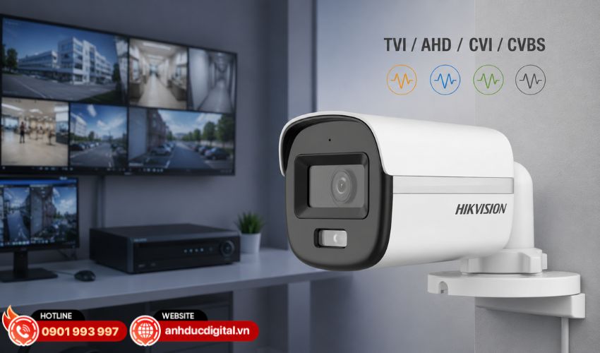 Hỗ trợ 4 chuẩn t&iacute;n hiệu TVI/AHD/CVI/CVBS