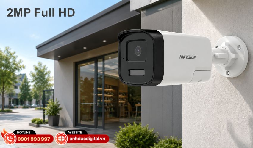 H&igrave;nh ảnh Full HD 2MP r&otilde; n&eacute;t