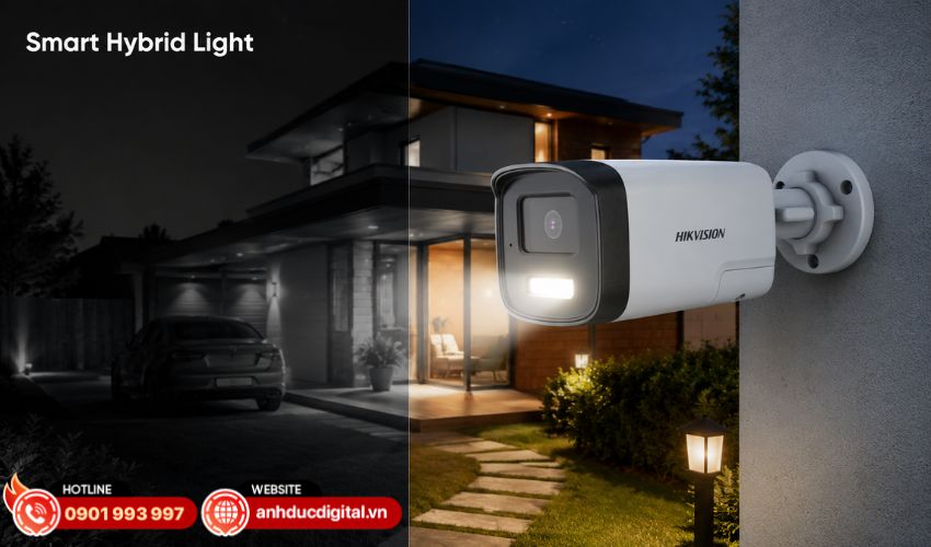 Smart Hybrid Light linh hoạt gi&aacute;m s&aacute;t ng&agrave;y v&agrave; đ&ecirc;m