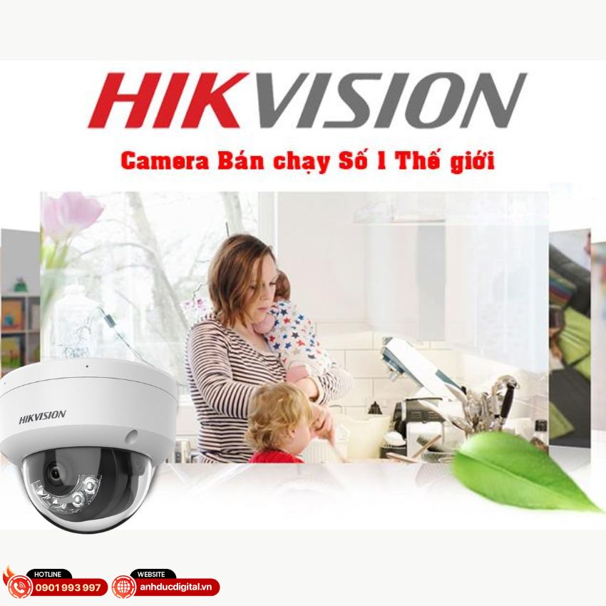 Kết nối PoE đơn giả với Camera IP Hikvision Bán cầu 4MP