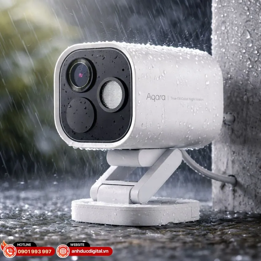 Camera Hub Aqara G5 Pro PoE t&iacute;ch hợp bộ điều khiển trung t&acirc;m