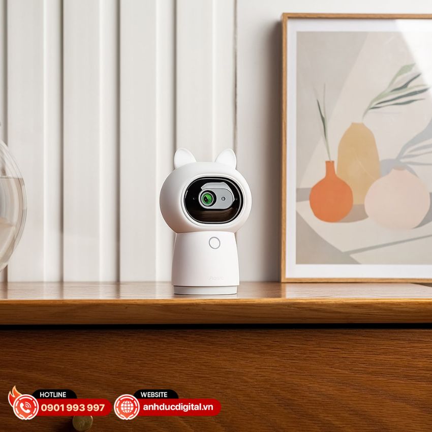 Camera thông minh Aqara G3 AI hỗ trợ đàm thoại hai chiều