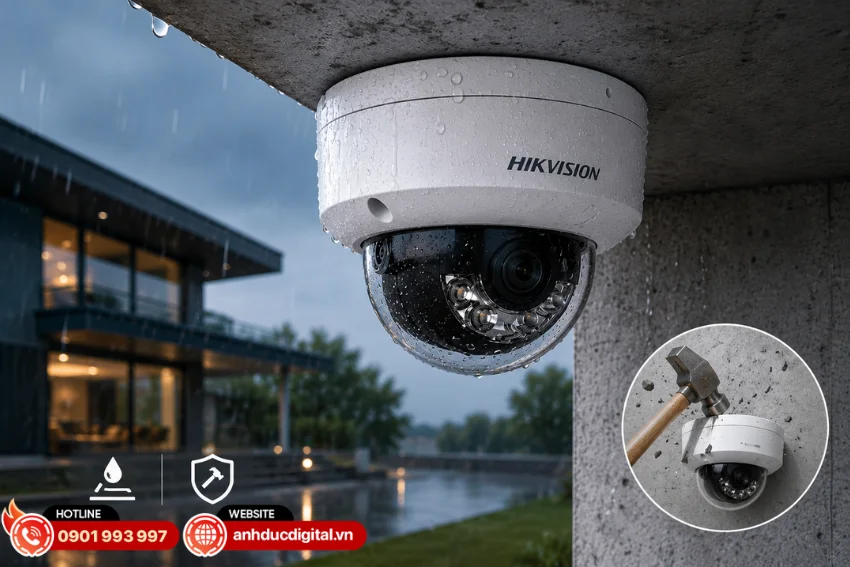 Camera IP HIKVISION DS-2CD1143G2-LIU đạt chuẩn IP67 & IK08