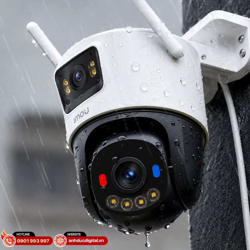 Imou Cruiser Dual 2C 4G sở hữu chuẩn chống nước v&agrave; bụi IP65