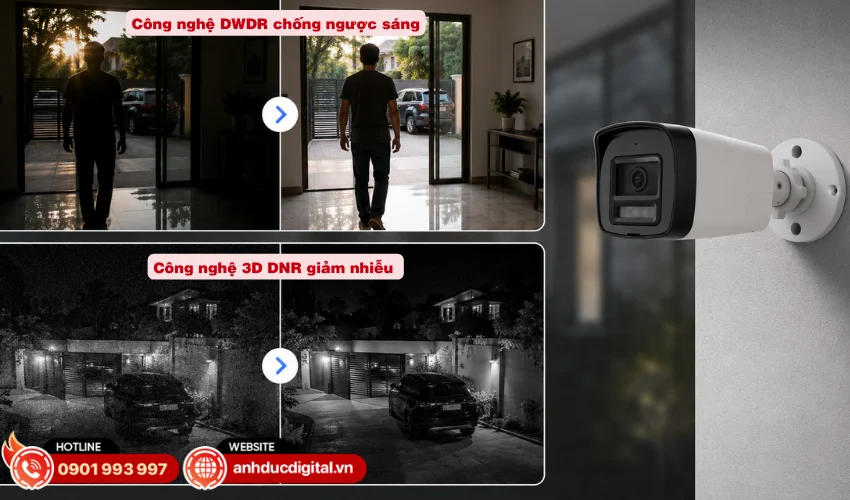 Tích hợp công nghệ DWDR và DNR