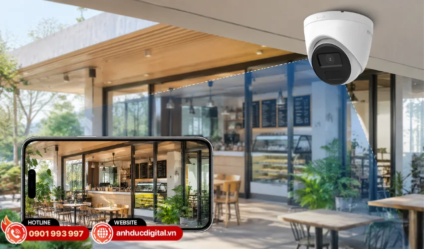 Độ phân giải 2MP cho hình ảnh rõ nét