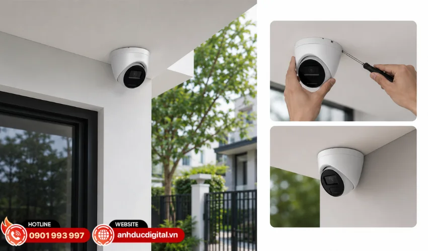 Lắp đặt dễ dàng, đảm bảo tính thẩm mỹ
