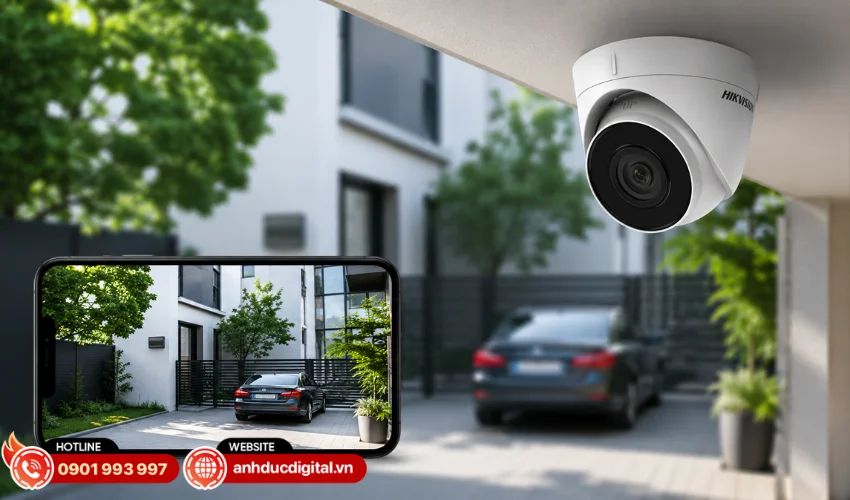 Độ phân giải 2MP cho hình ảnh Full HD rõ nét
