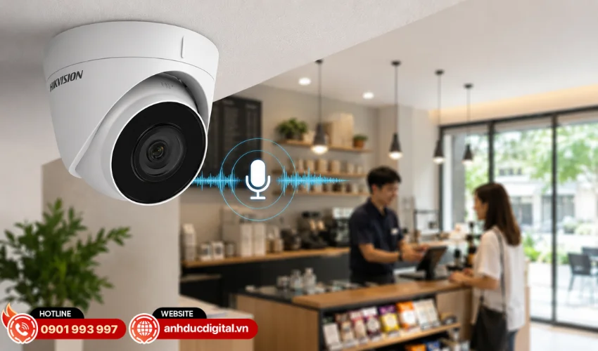 Tích hợp micro ghi âm trực tiếp