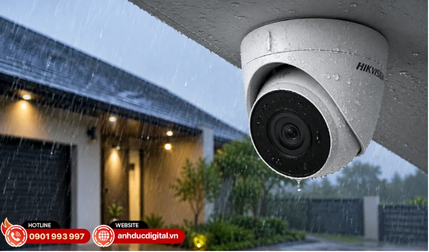 Chuẩn chống nước IP67 hoạt động bền bỉ