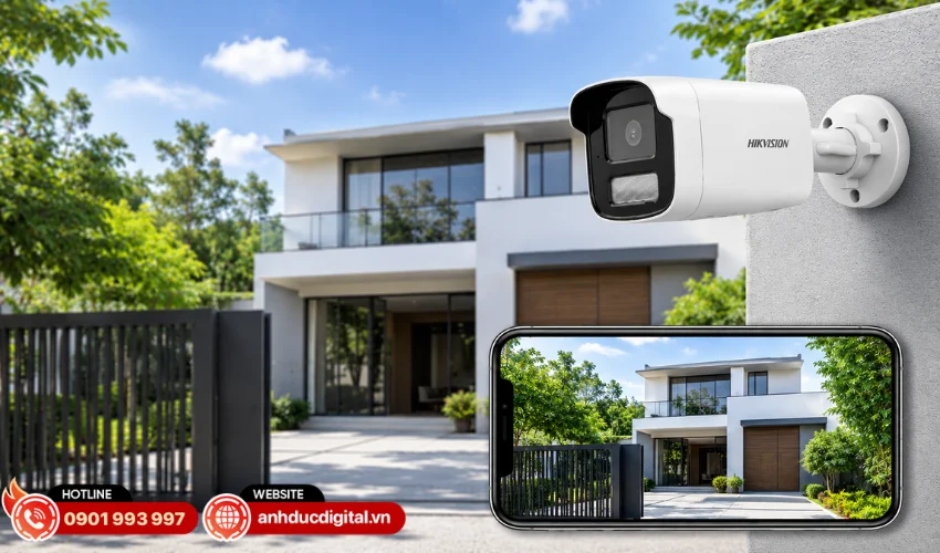 Độ phân giải 2MP cho hình ảnh rõ nét