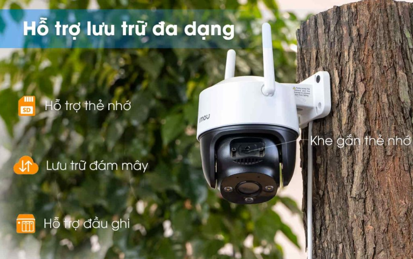 camera imou cruiser se+ 5mp spotlight và còi 110db cảnh báo