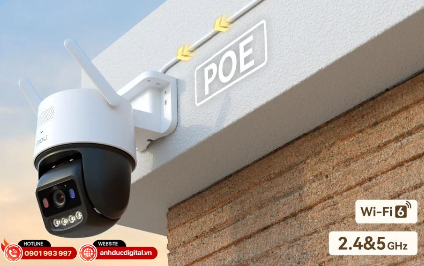 thiết kế ngoài trời ip66 của camera imou titan pro 6mp