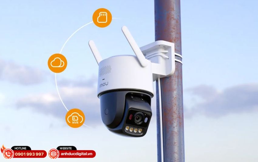 tính năng quay quét ptz 360 độ của imou titan pro