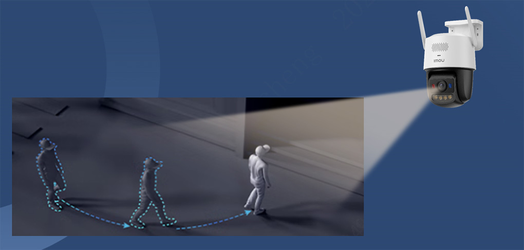 công nghệ aurora full color và ai-isp trên imou titan pro 6mp