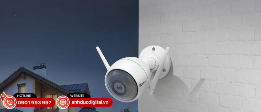 EZVIZ C3W được trang bị cảm biến 1/2.9" Progressive Scan CMOS