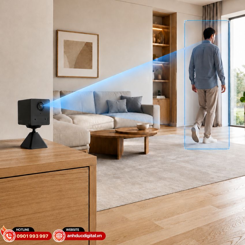 CS-CB2 ph&aacute;t hiện người th&ocirc;ng minh với cảm biến PIR