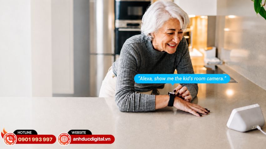 Camera wifi EZVIZ CS-CB2 tương th&iacute;ch với Google Assistant v&agrave; Amazon Alexa
