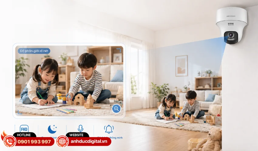 Độ ph&acirc;n giải cao, h&igrave;nh ảnh r&otilde; n&eacute;t