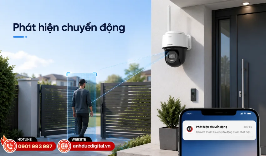 T&iacute;nh năng ph&aacute;t hiện chuyển động