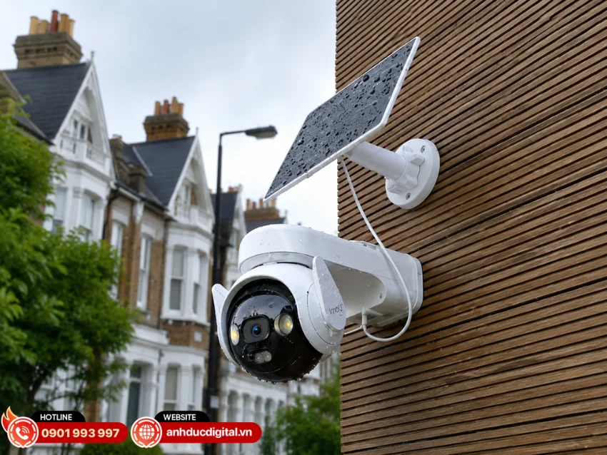 Camera Imou AOV PT 5MP có thiết kế chắc chắn với chuẩn bảo vệ IP66