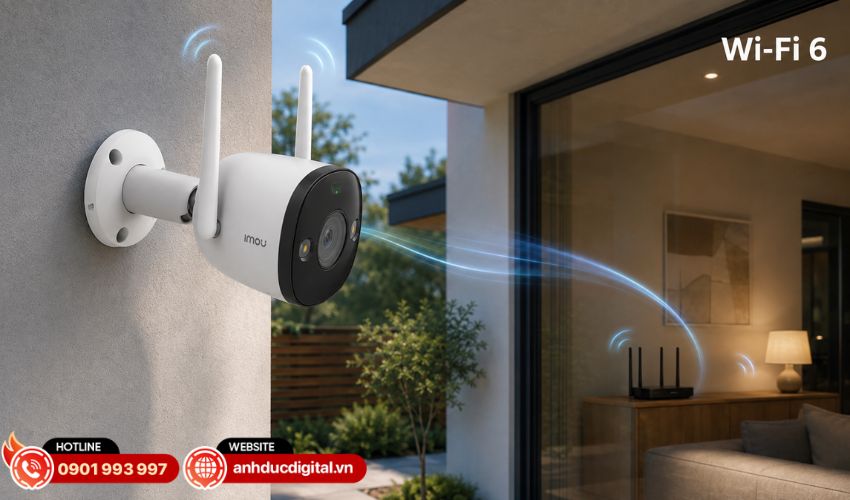 Trang bị Wi-Fi 6 cho kết nối ổn định