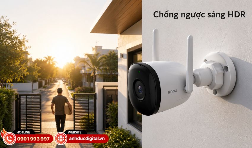 C&ocirc;ng nghệ HDR hỗ trợ quan s&aacute;t trong điều kiện ngược s&aacute;ng